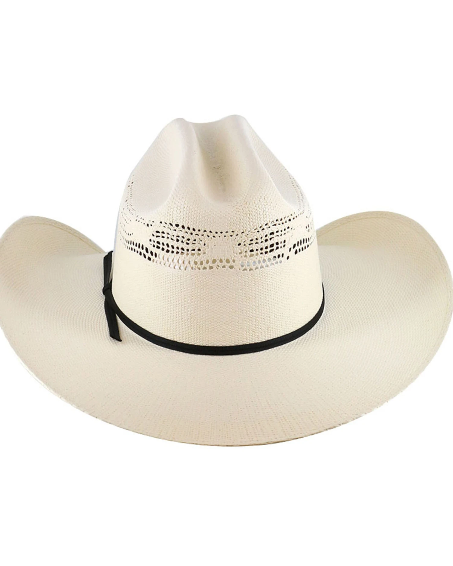 Cody James Men's Cattleman's Crease Straw Western Hat 5 Cody James Men's Cattleman's Crease Straw Western Hat - Image 3