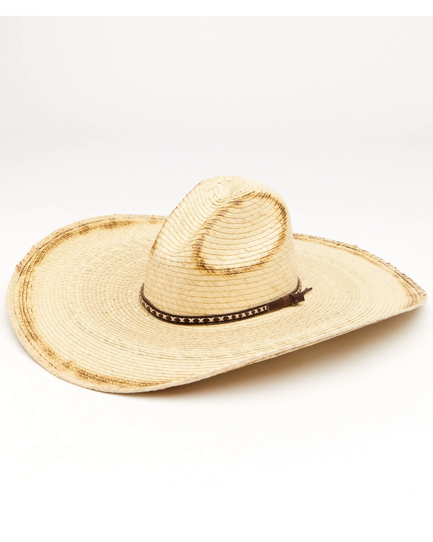 Cody James Men's Guatemalan Gus Palm Straw Western Hat 3 Cody James Men's Guatemalan Gus Palm Straw Western Hat