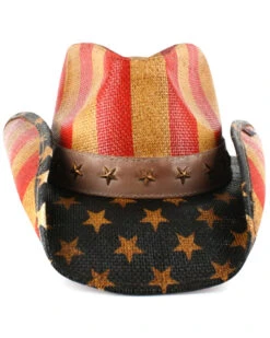 Cody James Men's Justice American Flag Drifter Straw Cowboy Hat 11 Cody James Men's Justice American Flag Drifter Straw Cowboy Hat -Cody James 099P25 PY D2