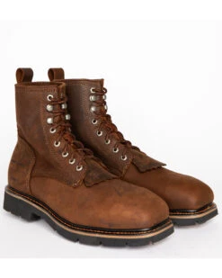 Cody James Men's 8" Lace-Up Kiltie Work Boots - Composite Toe