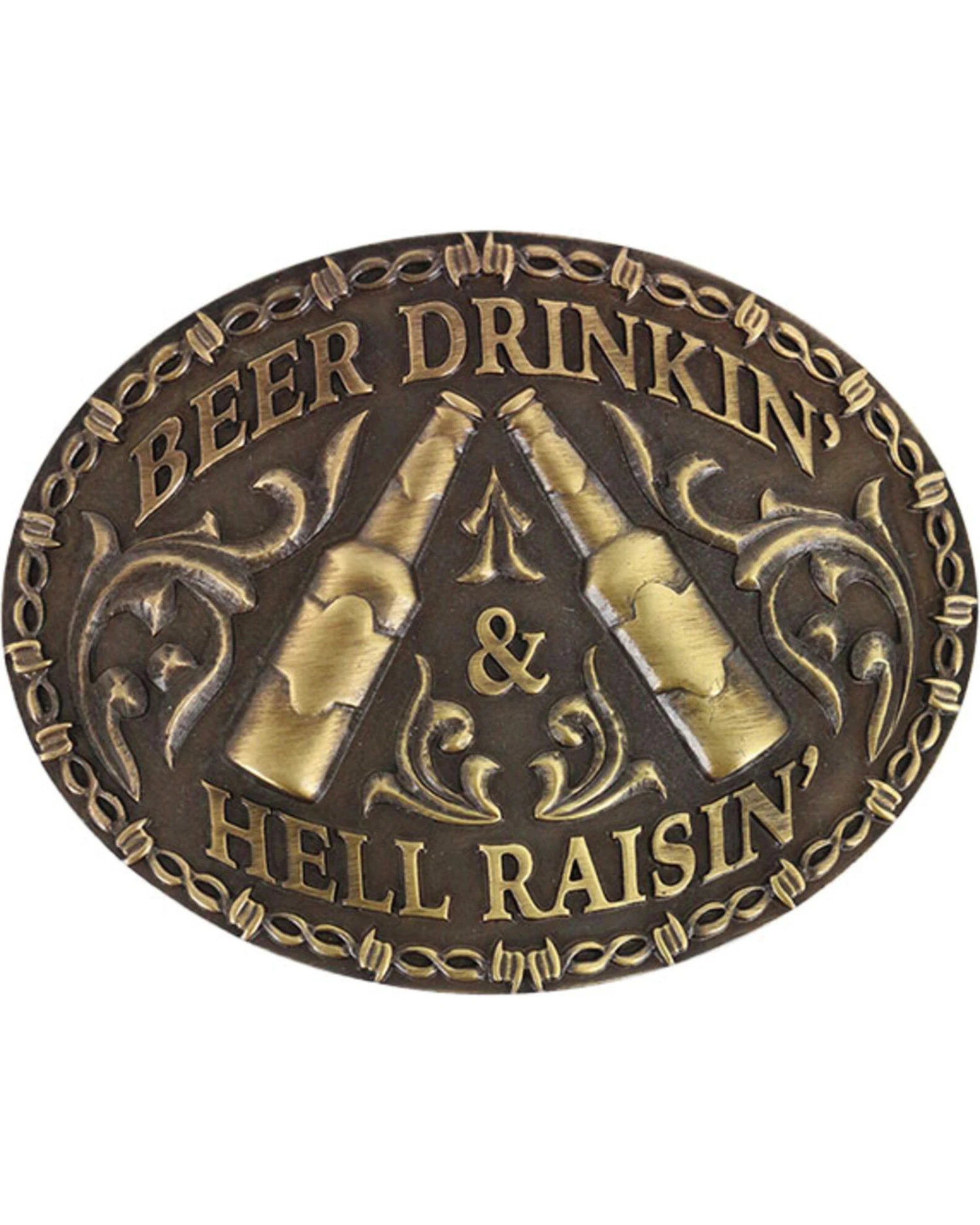 Cody James Men's Hell Raisin' Belt Buckle 3 Cody James Men's Hell Raisin' Belt Buckle