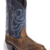 Cody James Boys' Two-Tone Embroidered Western Boots - Round Toe -Cody James 2000221649 200 P1