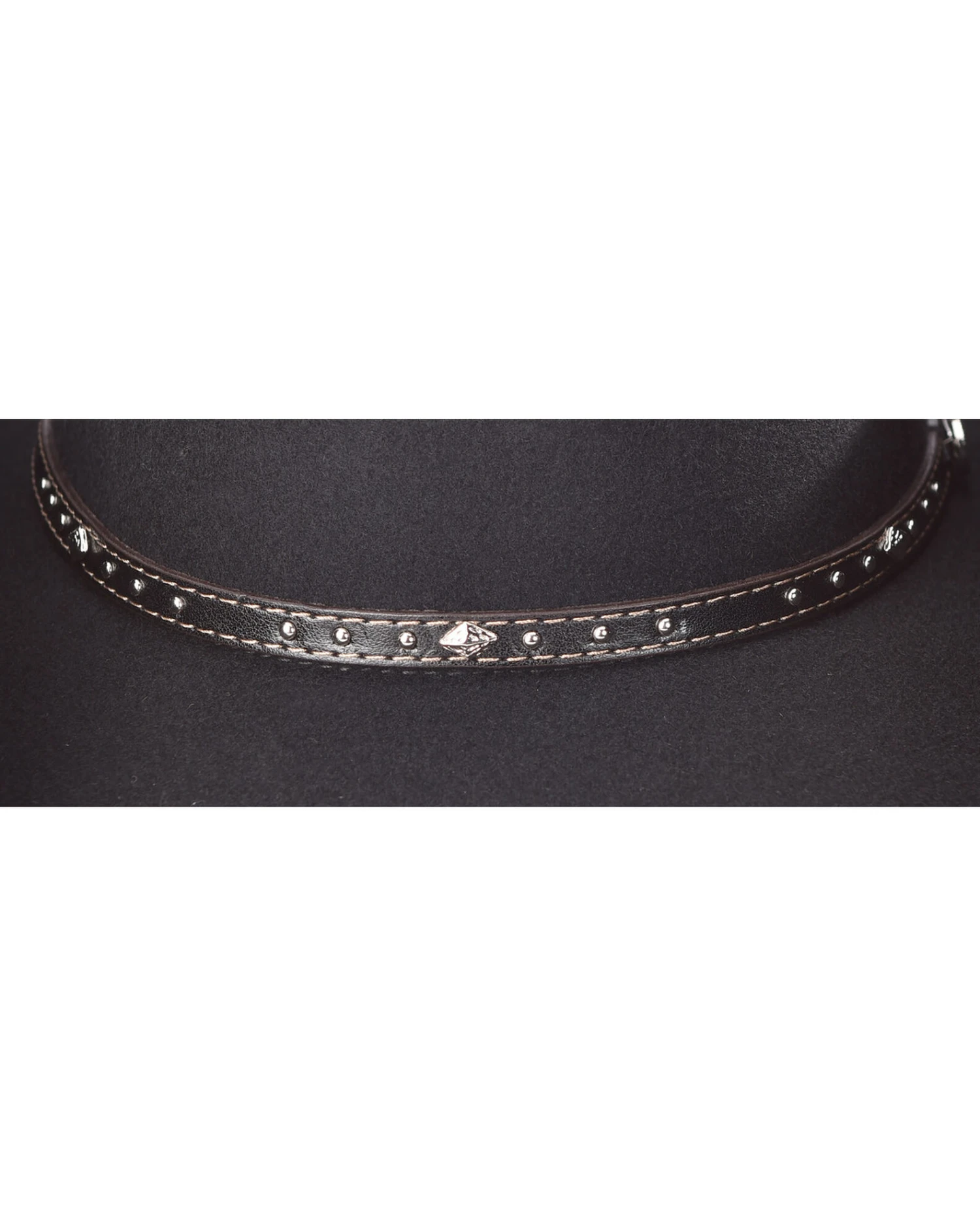 Cody James Men's Black Felt Pinch Front Western Hat 4 Cody James Men's Black Felt Pinch Front Western Hat - Image 2