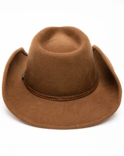 Cody James Men's Fawn Pinch Front Leather Stud Band Wool Hat 12 Cody James Men's Fawn Pinch Front Leather Stud Band Wool Hat -Cody James 2000234015 200 P5
