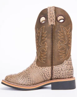 Cody James Little Boys' Gator Print Western Boots - Broad Square Toe -Cody James 2000253467 200 P3