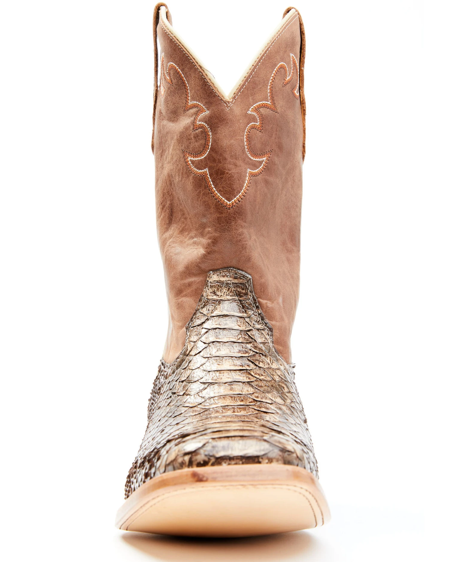 Cody James Men's Exotic Python Western Boots - Broad Square Toe 6 Cody James Men's Exotic Python Western Boots - Broad Square Toe - Image 4