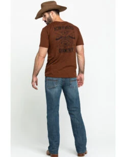 Cody James Men's Bozeman Medium Wash Stretch Slim Bootcut Jeans 12 Cody James Men's Bozeman Medium Wash Stretch Slim Bootcut Jeans -Cody James 2000283299 402 P5