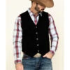 Cody James Men's Angus Suede Vest  -Cody James 2000291052 001 P1