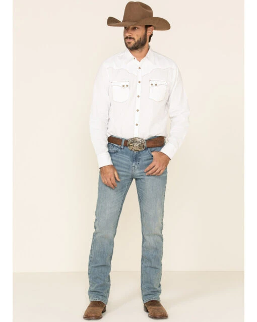 Cody James Men's Crupper Light Wash Stretch Slim Straight Jeans 