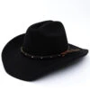 Cody James Men's Black Wool Felt Western Hat 2 Cody James Men's Black Wool Felt Western Hat -Cody James 2000334543 001 P1