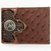 Cody James Men's Bifold Ostrich Print Embossed Bi-Fold Wallet -Cody James 2000346690 200 P1
