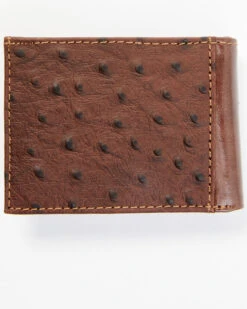 Cody James Men's Bifold Ostrich Print Embossed Bi-Fold Wallet 7 Cody James Men's Bifold Ostrich Print Embossed Bi-Fold Wallet -Cody James 2000346690 200 P3