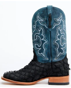 Cody James Men's Pirarucu Soul Western Exotic Boot - Broad Square Toe  -Cody James 2000351581 400 P3