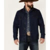 Cody James Men's Coasting Medium Wash Button-Front Unlined Denim Jacket 1 Cody James Men's Coasting Medium Wash Button-Front Unlined Denim Jacket -Cody James 2000351707 402 P1