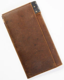 Cody James Men's Distressed Patriotic Checkbook Wallet -Cody James 2000351819 942 P3