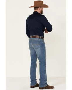 Cody James Men's Roughstock Medium Wash Rigid Slim Straight Jeans  -Cody James 2000351838 400 P4