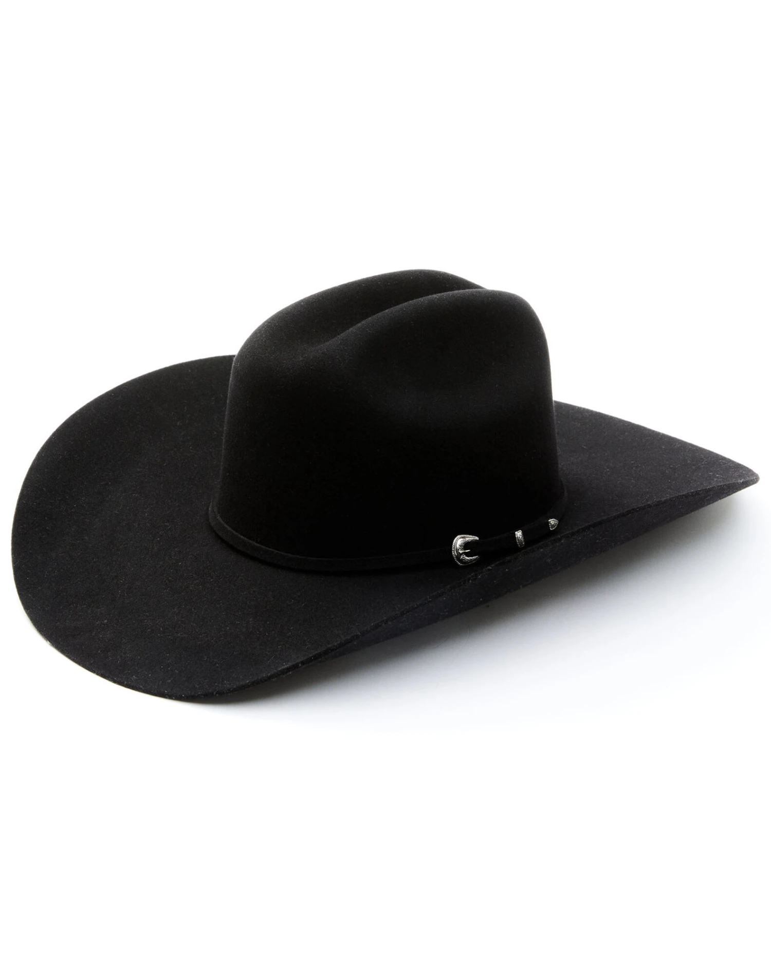 Cody James Men's 5X Colt Black Fur Felt Western Hat 3 Cody James Men's 5X Colt Black Fur Felt Western Hat