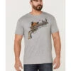 Cody James Men's Gun Scene Graphic Charcoal T-Shirt  -Cody James 2000359053 020 P1