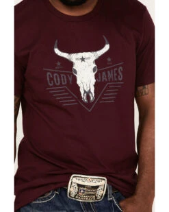 Cody James Men's Texas Coast Skull Logo Graphic Short Sleeve T-Shirt 8 Cody James Men's Texas Coast Skull Logo Graphic Short Sleeve T-Shirt -Cody James 2000359066 640 P3