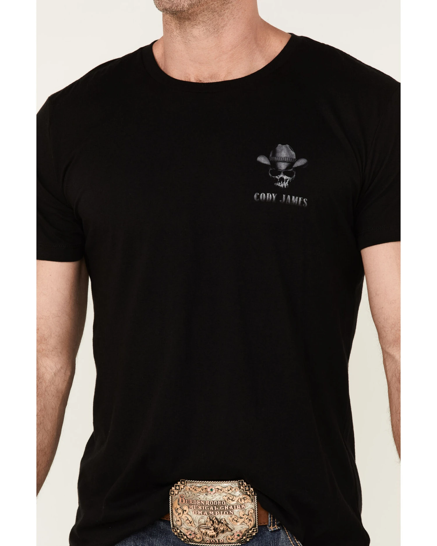 Cody James Men's Card Skull Graphic Short Sleeve T-Shirt 5 Cody James Men's Card Skull Graphic Short Sleeve T-Shirt - Image 3