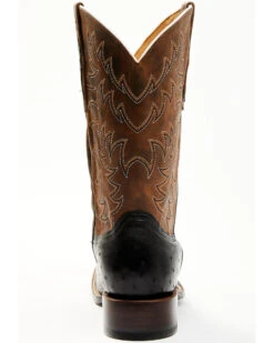 Cody James Men's Saddle Black Full-Quill Ostrich Exotic Western Boots - Broad Square Toe 13 Cody James Men's Saddle Black Full-Quill Ostrich Exotic Western Boots - Broad Square Toe -Cody James 2000359778 001 P5