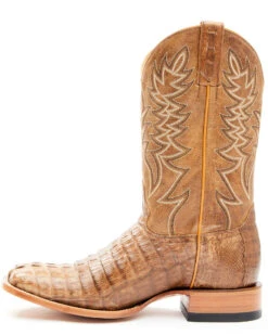 Cody James Men's Exotic Caiman Tail Western Boots - Broad Square Toe  -Cody James 2000360834 200 P3