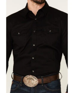 Cody James Men's Solid Treadstone Long Sleeve Snap Western Shirt  -Cody James 2000362496 001 P3