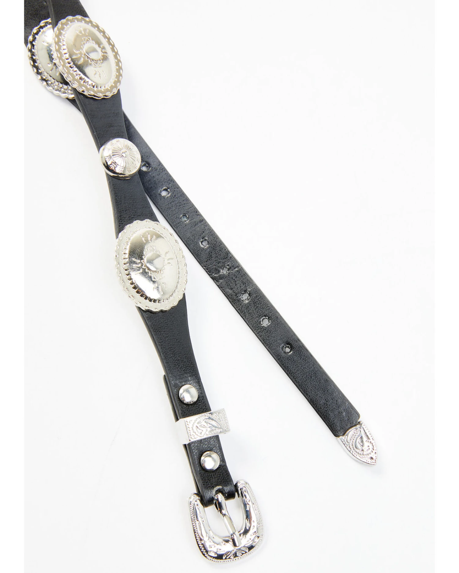 Cody James Men's Silver Concho Hat Band 3 Cody James Men's Silver Concho Hat Band