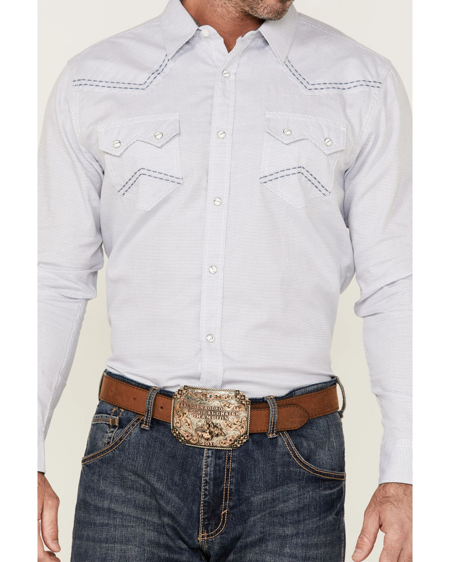 Cody James Men's Sand Creek Tonal Solid Long Sleeve Snap Western Shirt - Big & Tall 5 Cody James Men's Sand Creek Tonal Solid Long Sleeve Snap Western Shirt - Big & Tall - Image 3