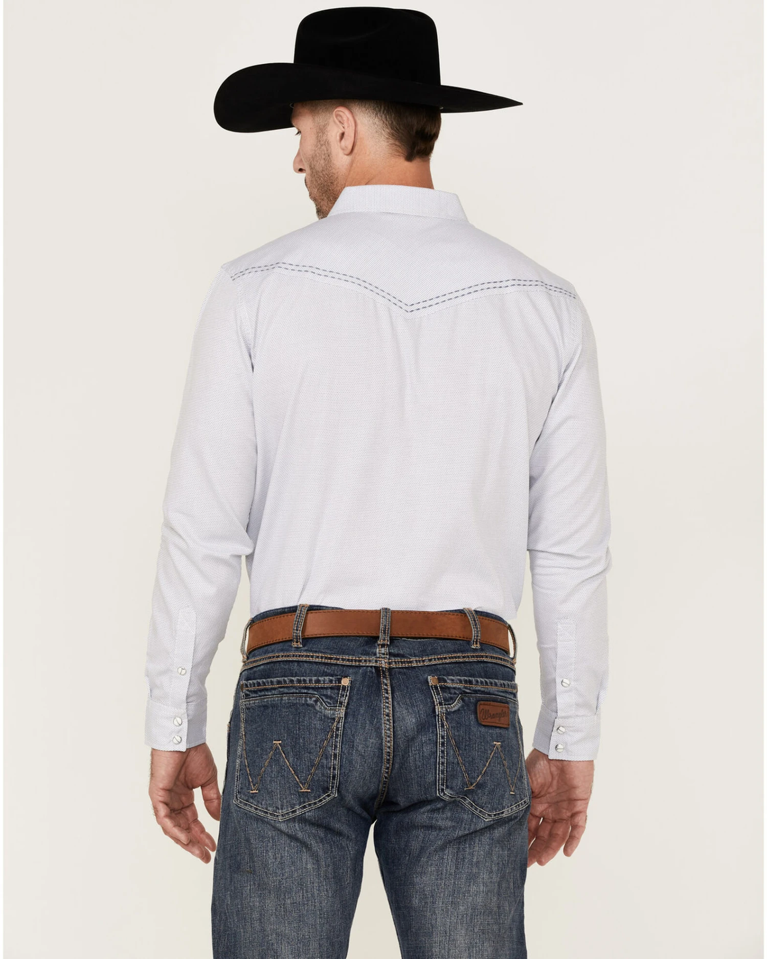 Cody James Men's Sand Creek Tonal Solid Long Sleeve Snap Western Shirt - Big & Tall 6 Cody James Men's Sand Creek Tonal Solid Long Sleeve Snap Western Shirt - Big & Tall - Image 4