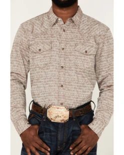 Cody James Men's Century Southwestern Jacquard Print Long Sleeve Snap Western Shirt 8 Cody James Men's Century Southwestern Jacquard Print Long Sleeve Snap Western Shirt -Cody James 2000364940 200 P3