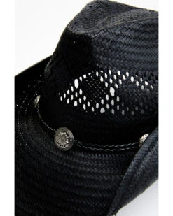 Cody James Men's Rory Concho Western Straw Hat 6 Cody James Men's Rory Concho Western Straw Hat -Cody James 2000367453 001 P2