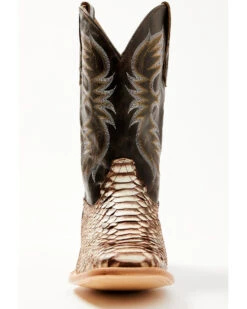 Cody James Men's Exotic Python Western Boots - Broad Square Toe  -Cody James 2000367488 201 P4