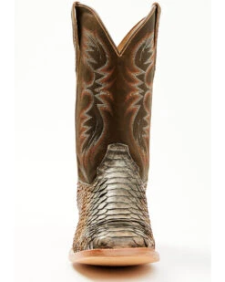 Cody James Men's Python Exotic Western Boots - Broad Square Toe  -Cody James 2000367489 200 P4