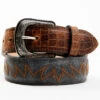 Cody James Men's Etched Caiman Antique Belt  -Cody James 2000370703 933 P1