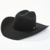 Cody James Men's 5X Self Band Cattleman Fur Blend Western Hat - Black 