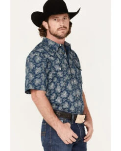 Cody James Men's Showcase Paisley Print Pearl Snap Western Shirt  -Cody James 2000373898 410 P2