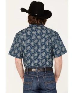 Cody James Men's Showcase Paisley Print Pearl Snap Western Shirt  -Cody James 2000373898 410 P4