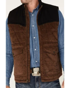 Cody James Men's Waren Corduroy Puffer Vest 8 Cody James Men's Waren Corduroy Puffer Vest -Cody James 2000373954 200 P3