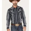 Cody James Men's Hull Vintage Stripe Snap Western Shirt  -Cody James 2000374093 400 P1