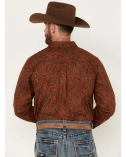 Cody James Men's Tortuga Paisley Print Button Down Western Shirt 9 Cody James Men's Tortuga Paisley Print Button Down Western Shirt -Cody James 2000374148 200 P4