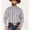 Cody James Men's Tonight Small Plaid Print Button-Down Western Shirt  -Cody James 2000374154 100 P1
