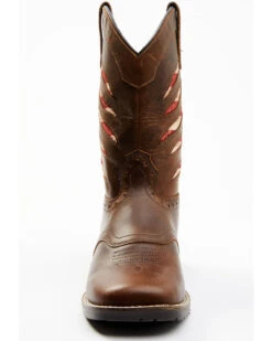Cody James Boys' Ripped Flag Western Boots - Broad Square Toe -Cody James 2000374842 900 P4