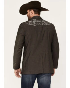 Cody James Men's Memphis Embroidered Boot Stitch Blazer 8 Cody James Men's Memphis Embroidered Boot Stitch Blazer -Cody James 2000379504 201 P4