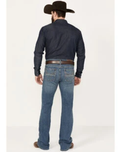 Cody James Men's Light A Shuck Medium Wash Relaxed Bootcut Stretch Denim Jeans  -Cody James 2000381085 413 P3