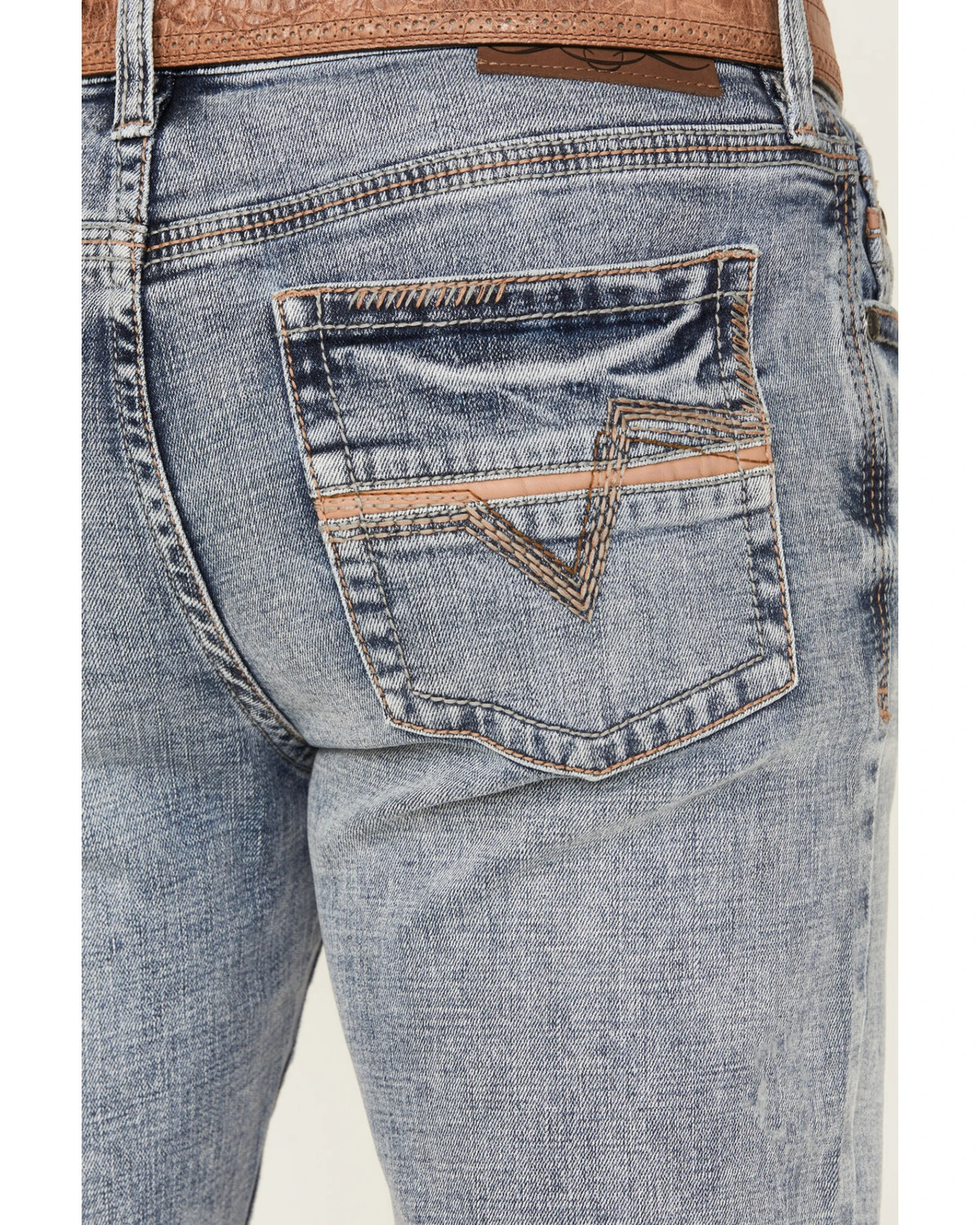Cody James Men's Pinedale Slim Straight Stretch Denim Jeans 6 Cody James Men's Pinedale Slim Straight Stretch Denim Jeans - Image 4