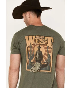 Cody James Men's Head West Short Sleeve Graphic T-Shirt 9 Cody James Men's Head West Short Sleeve Graphic T-Shirt -Cody James 2000381706 341 P4
