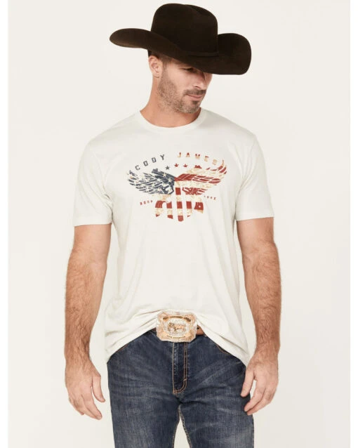 Cody James Men's Born Free Short Sleeve Graphic T-Shirt