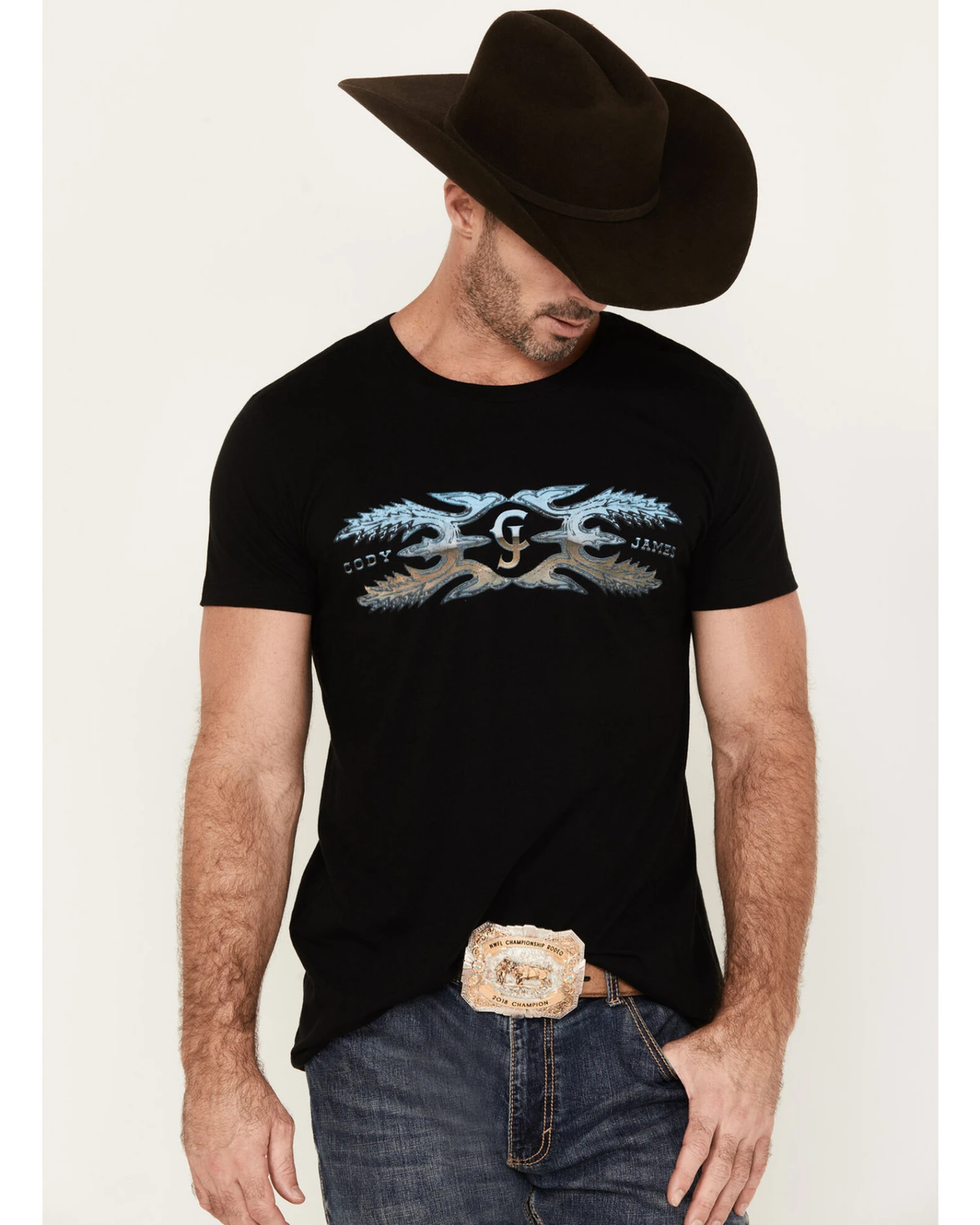 Cody James Men's Boot Stitch Short Sleeve Graphic T-Shirt 3 Cody James Men's Boot Stitch Short Sleeve Graphic T-Shirt