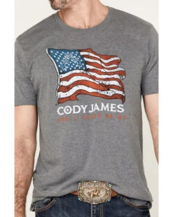 Cody James Men's Revolver Flag Short Sleeve Graphic T-Shirt -Cody James 2000383324 070 P3